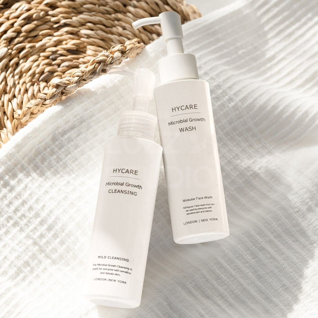 自然光で撮影した化粧品撮影写真